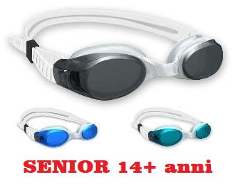 OCCHIALINI MARE 14+ ANNI IN SILICONE SENIOR SAMOA IN CUSTODIA 77302
