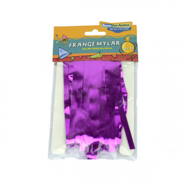 FRANGE IN MYLAR CON ADESIVO CM.20x200 FUCSIA