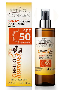 PROTEZIONE CORPO RETINOL CREMA SOLARE SPF 50 SPRAY CONF. 150ML.