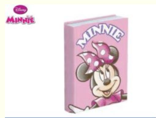 DIARIO SCUOLA 10 MESI STANDARD NON DATATO MINNIE EOLD.