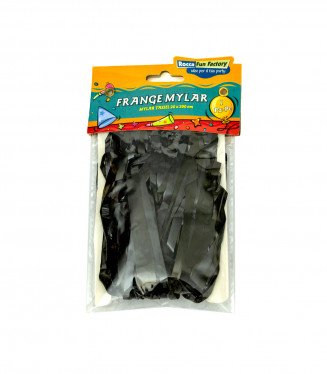 FRANGE IN MYLAR CON ADESIVO CM.20x200 NERO