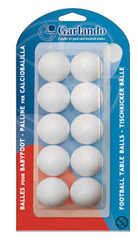 CALCIO BALILLA SOLO PALLINE BIANCHE CONF. 10PZ. IN BLISTER MAZ
