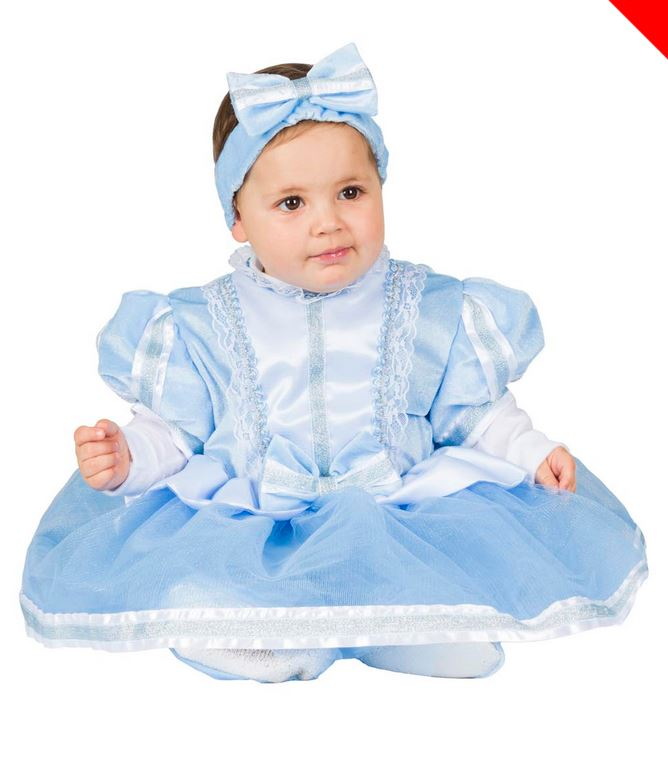 COSTUME BABY 10/12 MESI CENERENTOLA DI PEGASUS 5035