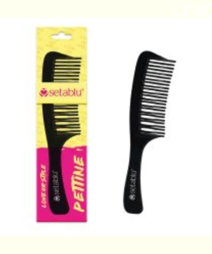 CAPELLI PETTINE A CODA DISTRICANTE NERO 03972 SETABLU