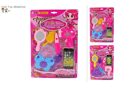 BLISTER F. BEAUTY FASHION CON ACCESSORI CM.26x41 CIGIOKI