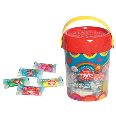 PLASTILINA SALSICIOTTO DIDO' DA 100g GIOTTO COLORI ASSORTITI