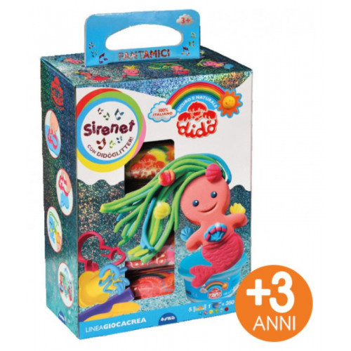 PLASTILINA DIDO' GIOCACREA FANTAMICI SIRENETTA
