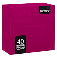 TOVAGLIOLI 2VELI 38x38 BORDEAUX CONF.40PZ. GOFFRATO SWEEPING