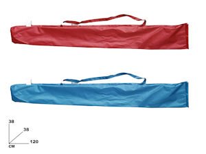 OMBRELLONE SOLO SACCA IN POLIESTERE CM.120x38 COLOR MAZ.