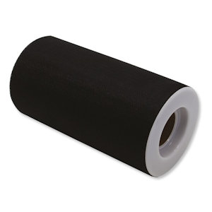 ROTOLO TULLE H.CM.12.5 x 25 MT. NERO MATTO BIGPARTY