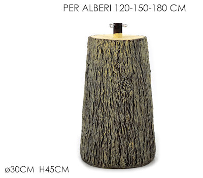 ALBERO SOLO BASE TRONCO PER ALBERO CM.120-150-180 CM.D.30xH.45 494900 GENERAL