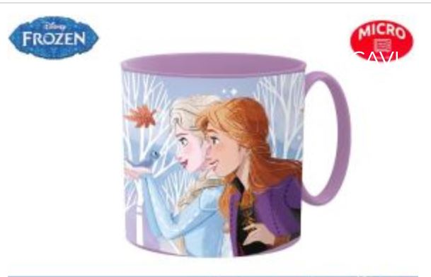 FROZEN TAZZA IN PLASTICA 265ML. ADATTA PER FORNO MICROONDE EOLD.