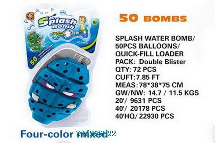 GIOCO D'ACQUA SPLASH BOMB 97368