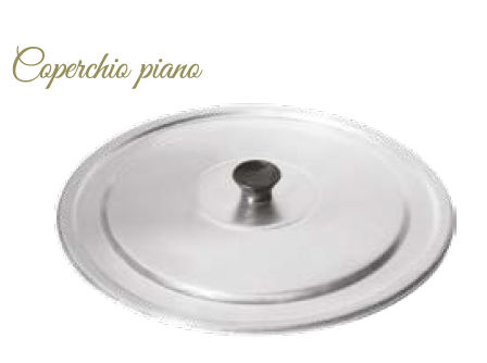 COPERCHIO IN ALLUMINIO PIANO CM.20 POT