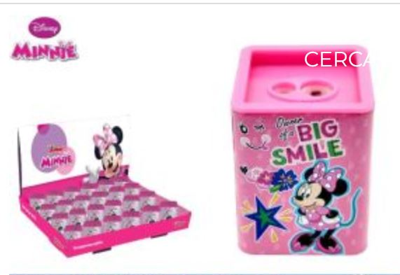 MINNIE TEMPERINO BAULETTO 2 FORI CON CONTENITORE EOLD. PEZZI 24