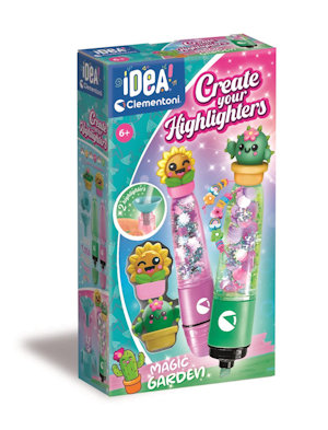 CREA IDEA PERSONALIZZA LA TUA PENNA KIT 3 PENNE 3 INCHIOSTRI MAGIC GARDEN 18397