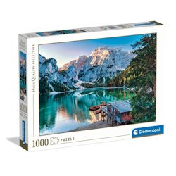 PUZZLE 1000 EMERALD LAKE BRAIES 39887 CLEMENTONI
