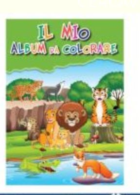 ALBUM DA COLORARE A4 16 FOGLI GIUNGLA EOLD.