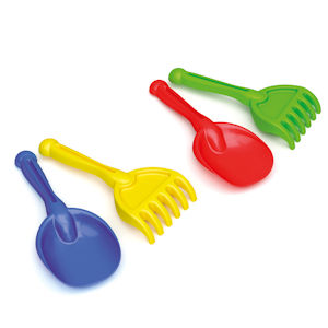 ATTREZZO PALETTA E RASTERELLO CM.28 IN PLASTICA COPPIA ART.57A ADRIATIC