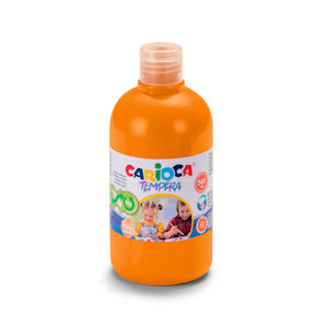 TEMPERA LIQUIDA FLACONE DA 500ML. ARANCIONE CARIOCA