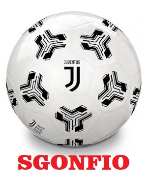 PALLONE D.230 PVC A CALCIO JUVENTUS SGONFIO MONDO 02070
