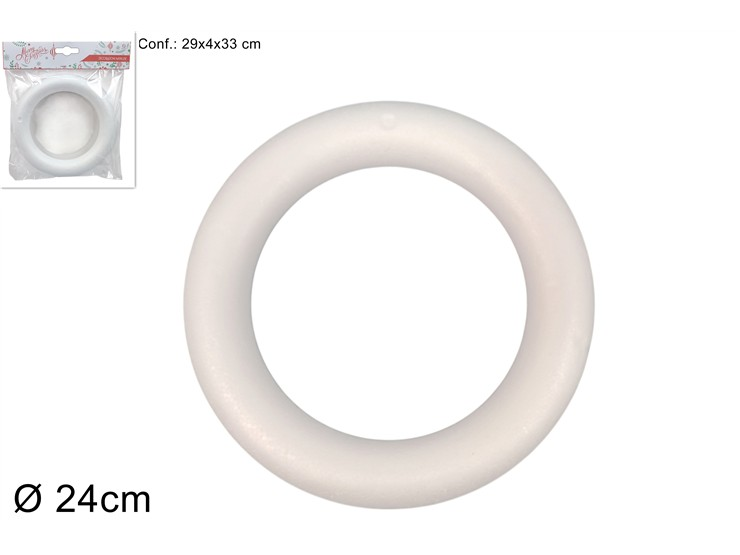 POLISTIROLO ANELLO CM.D.24 DUESSE
