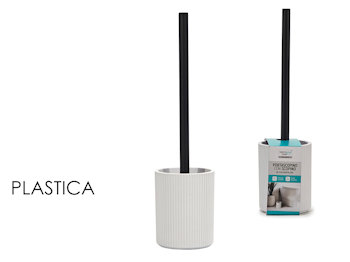 PORTASCOPINO CON SCOPINO IN PLASTICA BIANCO 727451 GENERAL