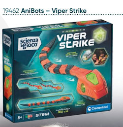 SCIENZA E GIOCO VIPER ATTACK ROBOT 19462 CLEMENTONI