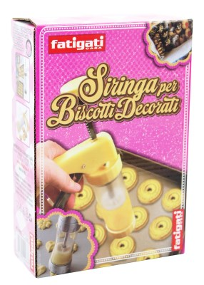 SIRINGA PER BISCOTTI DECORATI FATIGATI