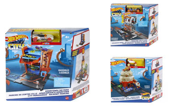 HOT WHEELS CITY  SET BASE CENTRO CITTA' HDR24
