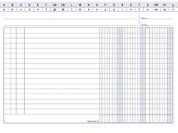 SCHEDE 3 COLONNE DARE AVERE SALDO 21x29 ORIZONTALI CONF.100PZ.