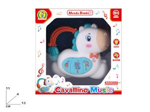 PRIME ATTIVITA' MUSICALI PIANINO CAVALLINO IN SCATOLA MAZ