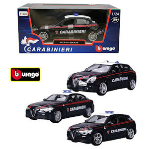 AUTO MODELLINO 1:24 SINGOLA CARABINIERI ASSORTIMENTO 18-01272 BURAGO