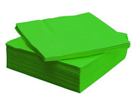 TOVAGLIOLI 2VELI 33x33 VERDE CONF.20PZ. GOFFRATO SWEEPING