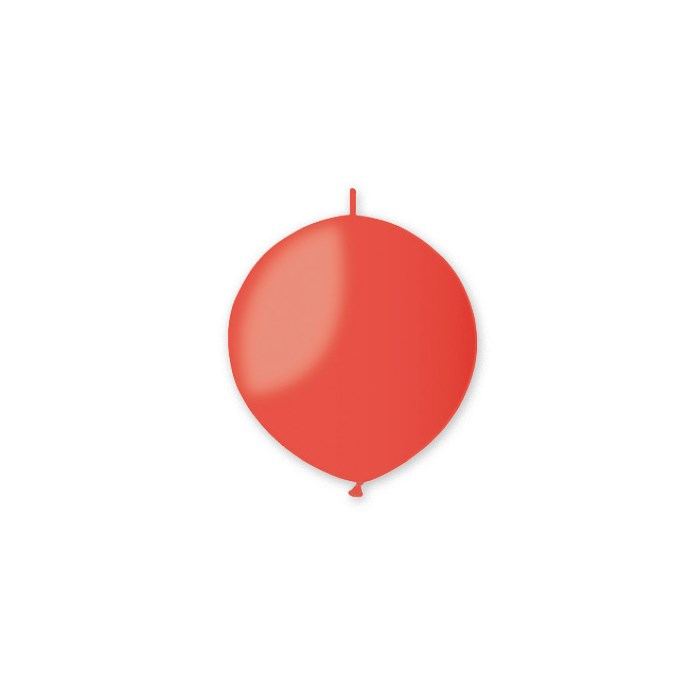 PALLONCINI 13 POLLICI LINK CM.32 ROSSI CONF. 100PZ. BIGPARTY