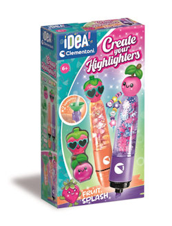 CREA IDEA PERSONALIZZA LA TUA PENNA KIT 3 PENNE 3 INCHIOSTRI FRUIT SPLASH 18395