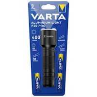 TORCIA LED IN ALLUMINIO F30 FINO A 150MT. CON PILE MINI STILO VARTA
