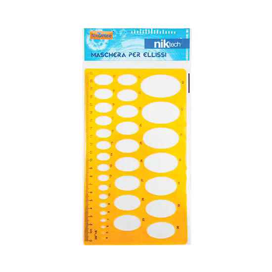 MASCHERA IN PLASTICA PER ELLISSI NIKOFFICE