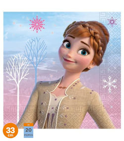 FROZEN TOVAGLIOLI IN CARTA CM.33x33 CONF.20PZ.