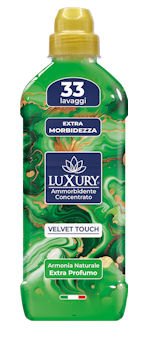 LAVATRICE AMMORBIDENTE CONCENTRATO LIQUIDO 750ML. LUXURY VELVET TOUCH
