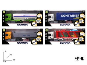 CAMION DA TRASPORTO TIR CM.45 SCANIA CON SUONI MAZ.