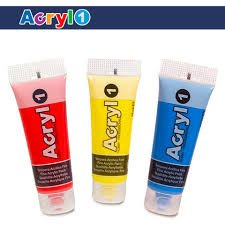TEMPERA ACRILICA IN TUBETTO DA 75ML. GIALLA OCRA PRIMO