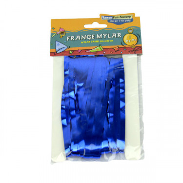 FRANGE IN MYLAR CON ADESIVO CM.20x200 BLU
