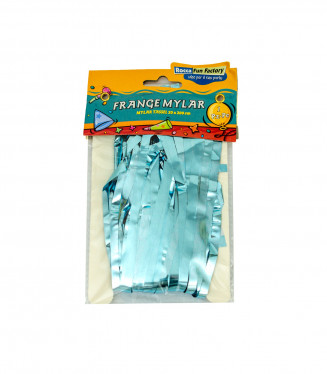 FRANGE IN MYLAR CON ADESIVO CM.20x200 CELESTE