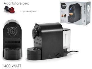 MACCHINA PER CAFFE' ZAIRA NERA 1400W A CAPSULE 874800 DICTROLUX