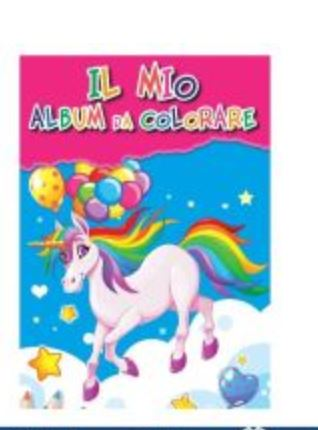 ALBUM DA COLORARE A4 16 FOGLI UNICORNO EOLD.