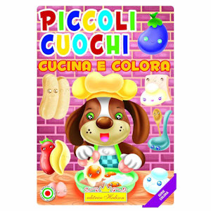 COLORA PICCOLI CUOCHI PREZZO DI VENDITA IMPOSTO €. 3,00