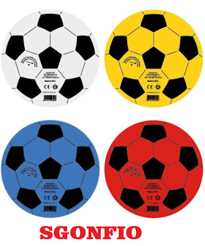 PALLONE D.230 PVC SUPER MASTER TELE SGONFIO