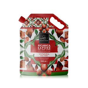 SAPONE LIQUIDO 1LT. RICARICA LADY VENEZIA ROSA MORA