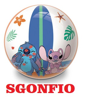 PALLONE D.230 PVC PERS. M. STITCH SGONFIO MONDO 26082